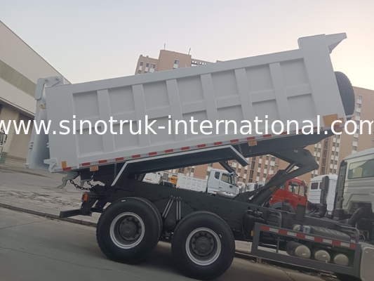 SINOTRUK HOWO 400 HP Τρακ για την κατασκευή N7 Στρατιωτικό προειδοποιητικό φως προφυλάκτη