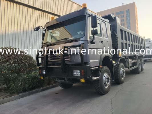 Τρακ Sinotruk Hohan 400hp 10 τροχών Lhd 40 τόνων 20-30cbm ZZ3317N356JB1 Γκρίζο