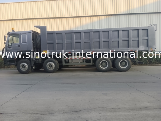 Τρακ Sinotruk Hohan 400hp 10 τροχών Lhd 40 τόνων 20-30cbm ZZ3317N356JB1 Γκρίζο