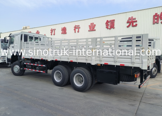 Sinotruk Howo ολοκαίνουργιο φορτηγό 6 × 6 τετρακίνητο Lhd 10 τροχών μακρύ φορτηγό