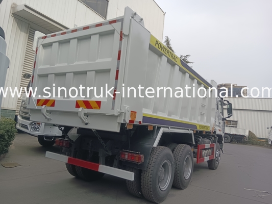 30-40 τόνων RHD 10 τροχών Τρακ SINOTRUK Haohan για την κατασκευή λευκό