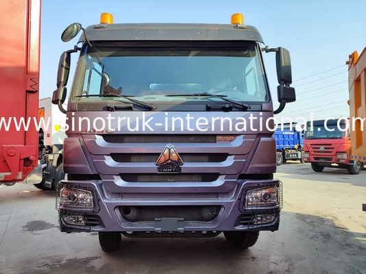 Υψηλή Αυτονομία HOWO 380HP Smart Pump Trucks 52m Boom 6x4 Έλξη για απαράμιλλη κάθετη χύση