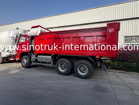 SINOTRUK HOHAN Νέο Howo 6X4 RHD 10 τροχές με ενισχυμένη παπιγιόν σκληρή πίσω πόρτα αποτελεσματική μεταφορά
