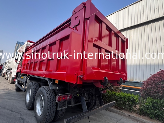 SINOTRUK HOHAN Νέο Howo 6X4 RHD 10 τροχές με ενισχυμένη παπιγιόν σκληρή πίσω πόρτα αποτελεσματική μεταφορά