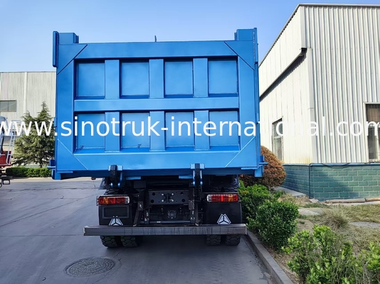 Συγκλονιστικό μπλε HOWO 8×4 380HP 26.91CBM φορτηγό όπου η δύναμη συναντά την ακρίβεια σε κάθε φορτίο!