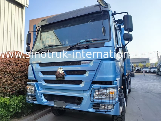 Συγκλονιστικό μπλε HOWO 8×4 380HP 26.91CBM φορτηγό όπου η δύναμη συναντά την ακρίβεια σε κάθε φορτίο!