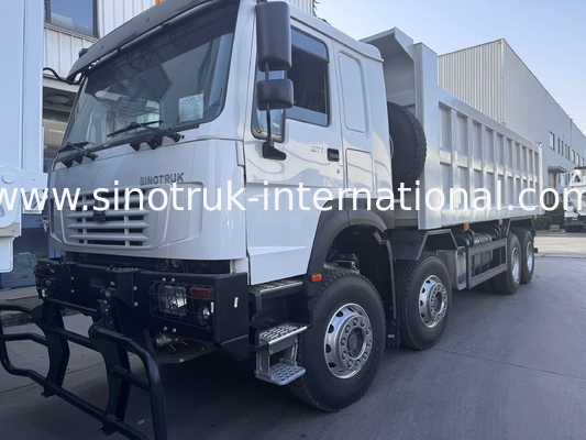 SINOTRUK HOWO 371HP Τελαχιστοποιητής Τρακ Κατασκευή Παλαιό Προσωπικό Στρατιωτικό Προφυλακτήρα για Περιοχές Ορυχείων