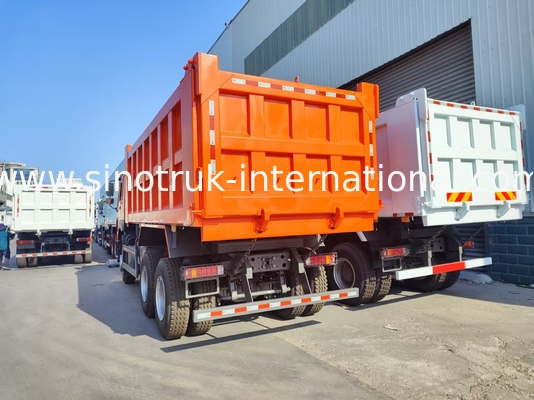 371HP 6x4 Dump Truck 20.01CBM Κυριαρχία ωφέλιμου φορτίου για την αποτελεσματικότητα βαρέων καθηκόντων