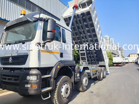 26.91CBM Ενίσχυρο HOWO TX 8x4 Τρακ με 12.00R20 τροχό