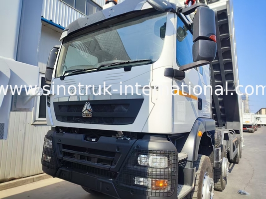 26.91CBM Ενίσχυρο HOWO TX 8x4 Τρακ με 12.00R20 τροχό