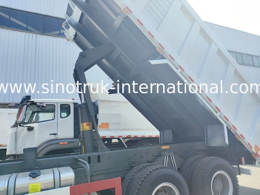 HOWO NX 371HP 6*4 20m3 Κεντρικό ανελκυστήρα φορτηγού υψηλής απόδοσης με αποτελεσματικό σώμα φορτίου μεσαίου ανελκυστήρα