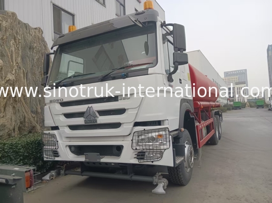 HOWO SINOTRUK Φορτηγό δεξαμενής νερού 380HP με λειτουργία πλύσης υψηλής πίεσης 6×4