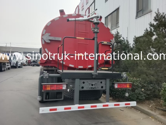 HOWO SINOTRUK Φορτηγό δεξαμενής νερού 380HP με λειτουργία πλύσης υψηλής πίεσης 6×4
