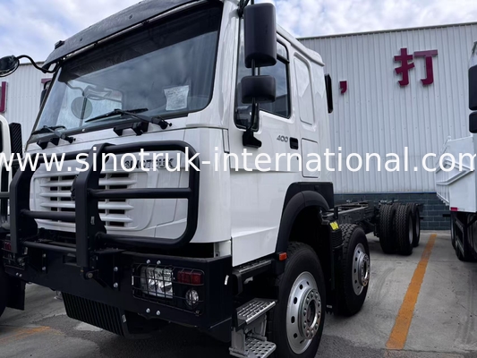 Sinotruk HOWO 8X4 φορτηγό 400hp 12 τροχών Ghost Face Cab