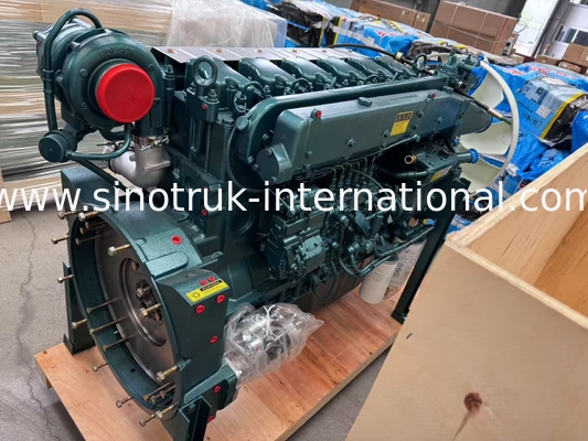 SINOTRUK WD615.47 371HP Κινητήρας Diesel Φορτηγού 9.726L Euro 2