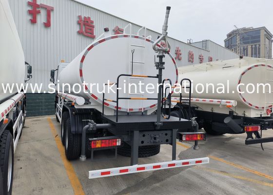 4650 1350 mm τροχοπέδου φορτηγό δεξαμενής νερού με VGD95 απόδοση και χωρητικότητα μπροστινού άξονα