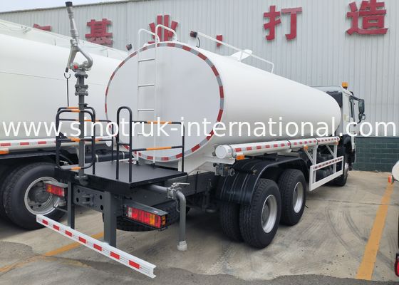 4650 1350 mm τροχοπέδου φορτηγό δεξαμενής νερού με VGD95 απόδοση και χωρητικότητα μπροστινού άξονα