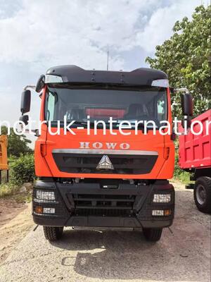SINOTRUK HOWO TX μοντέλο 380HP LHD φορτηγό απορριμμάτων 6X4 Utype κοντέινερ λευκό
