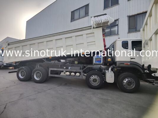 Sinotruk NX Tiper Dump Truck με κινητήρα 371HP, χωρητικότητας 50-60T και 8×4 κίνησης για βαριές μεταφορές