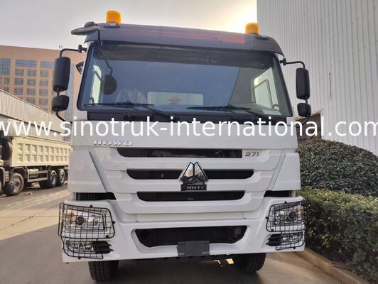SINOTRUK HOWO 371HP βαρύ φορτηγό με 10 τροχούς και ορθογώνιο κουτί φορτίου