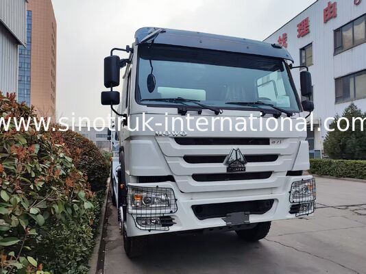 6×4 371HP 12CBM φορτηγό αναμειγνύματος σκυροδέματος με υψηλή απόδοση και ισχυρή ισχύ για την κατασκευή βαρέων έργων