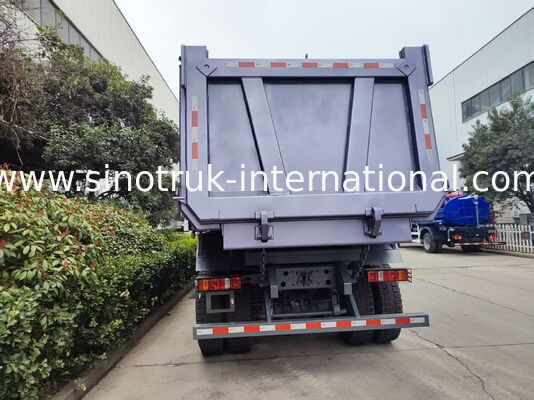 HOWO TX 6×4 φορτηγό με 20CBM φορτίο, 380HP κινητήρα & μπροστινό μηχανισμό ανύψωσης