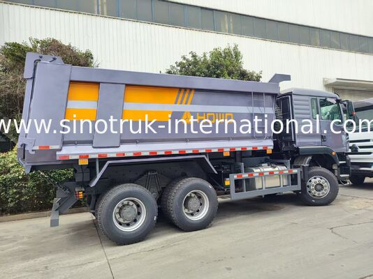HOWO TX 6×4 φορτηγό με 20CBM φορτίο, 380HP κινητήρα & μπροστινό μηχανισμό ανύψωσης