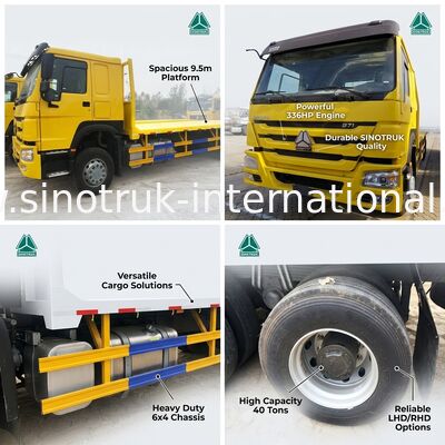 Φορτηγό φορτίου HOWO ZZ1257N5847W 6X4 WD615.69