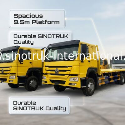 φορτηγό ZZ1257N5847W φορτίου 9.5m λειτουργώντας Paltform 336HP