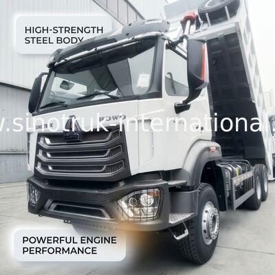 SINOTRUK HOHAN Νέο Ανατρεπόμενο Φορτηγό Howo με Κινητήρα 371HP, Κίνηση 6×4 και Χωρητικότητα 19-20CBM