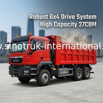 HOWO TX 400HP 6x4: Αξιόπιστος συνεργάτης για βαριές μεταφορές