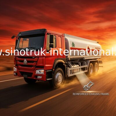SINOTRUK φορτηγό 8-12CBM δεξαμενών πετρελαίου για τη μεταφορά 4X2 LHD Euro3 190HP πετρελαίου