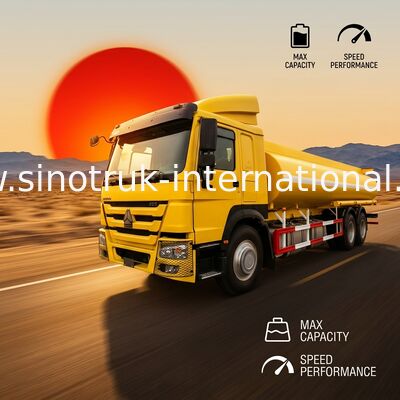 Φορτηγό βυτιοφόρων αερίου φορτηγών 6X4 RHD Euro2 290HP δεξαμενών πετρελαίου υψηλής αποδοτικότητας 16-20CBM