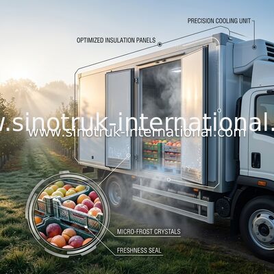 SINOTRUK μόνωσε τις κατεψυγμένες επιτροπές -18℃ φορτηγών CKD για το φορτηγό ψυγείων