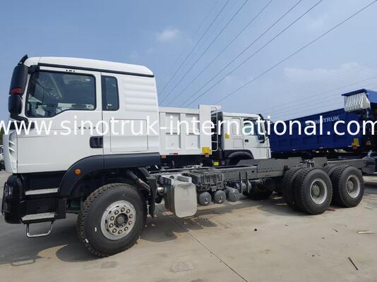 SINOTRUK TX Dump Truck Chassis with 371HP Engine, 30-40 Tons Load Capacity and LHD / RHD Optional