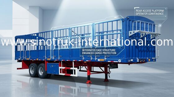 Dropside εμπορικό φορτηγό ρυμουλκών φορτηγών ημι και τόνοι ρυμουλκών 3X16