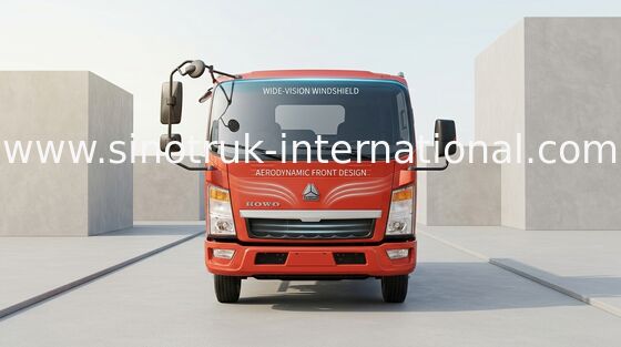 Αρίστης ποιότητας εσωτερικό 12 τόνοι 3600 wheelbase Van Box Truck για την παράδοση φρούτων