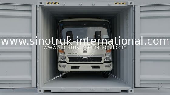 SINOTRUK HOWO 5 τόνοι ελαφριών φορτηγών LHD για τις διοικητικές μέριμνες ZZ1047C2813C145