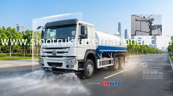 HOWO 6*4 Κίνησης 400HP 18m³ Φορτηγό Ψεκαστήρας Νερού Μεγάλων Έργων (Βυτιοφόρο Νερού/Ψεκαστήρας Νερού, Κατάλληλο για Καταστολή Σκόνης Δρόμων και Άρδευση)