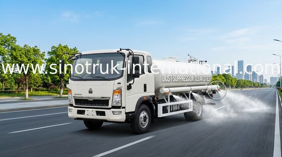 Ευρώ IV ZZ1107G381CD1 φορτηγών δεξαμενών νερού HOWO SINOTRUK