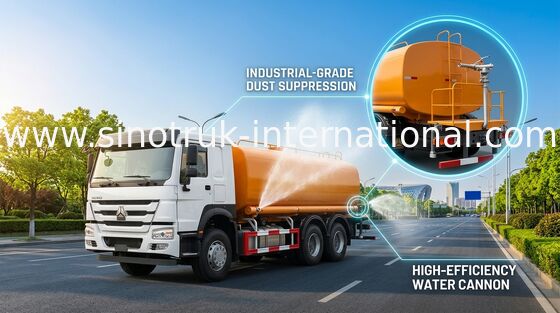 SINOTRUK φορτηγό 25-35CBM WD615.69 336HP LHD 8X4 IFA πόσιμου νερού