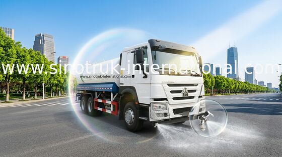 Φορτηγά 371HP 18CBM δεξαμενών νερού SINOTRUK HOWO 6x4 LHD