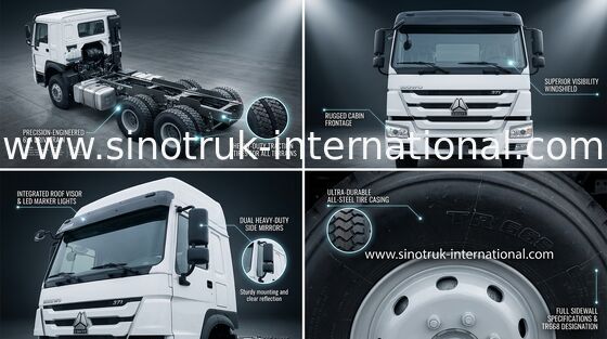 Ευρο- 2 LHD 6X4 336HP HW76 φορτίου SINOTRUK HOWO καμπίνα φορτηγών για τη μεταφορά