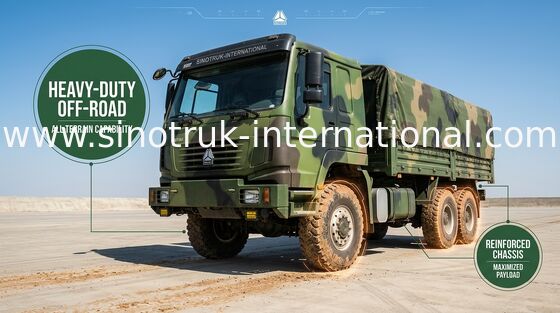 Οικονομικό φορτηγό φορτίου 25 τόνοι 6X4 LHD Euro2 290HP με τον ηλεκτρικό ρυθμιστή παραθύρων