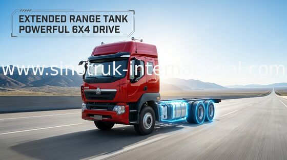 Μεγάλο φορτηγό 31Tons 12 ρόδες LHD Euro2 336HP φορτίου για τη βιομηχανία διοικητικών μεριμνών