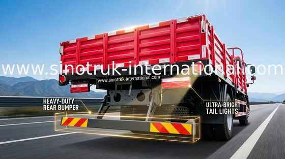 6X2 φορτηγό SINOTRUK HOWO ναυτιλίας φορτίου Euro2 290HP 25-40 τόνοι με 3C