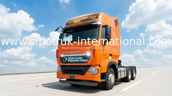 Ευρώ 3/4 440 HP ZZ4257V324HD1B φορτηγών 6X4 τρακτέρ μηχανών ΑΤΌΜΩΝ SINOTRUK HOWO T7H