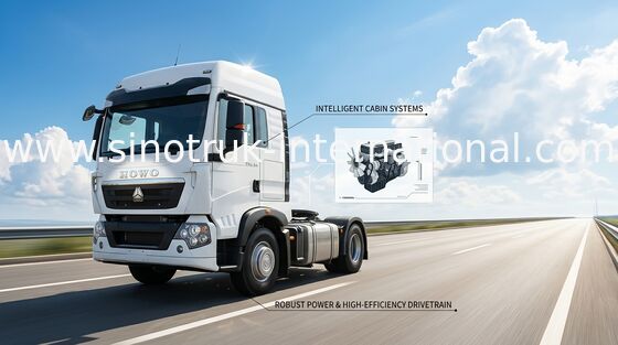Ευρώ 4 336 HP ZZ4257N324GD1 φορτηγών LHD 6X4 τρακτέρ μηχανών ΑΤΌΜΩΝ SINOTRUK HOWO T5G