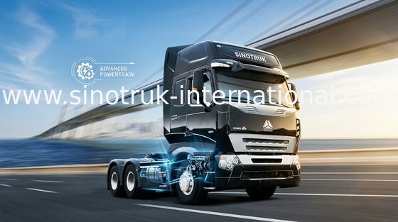 A7 φορτηγό τρακτέρ RHD 6X4 Euro2 336HP, διεθνές τρακτέρ επικεφαλής ZZ4257N3247N1B