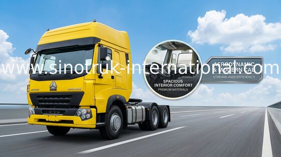10 τρακτέρ και φορτηγά φορτηγών 6X4 371 HP ZZ4257S3241V τρακτέρ ροδών SINOTRUK HOWO
